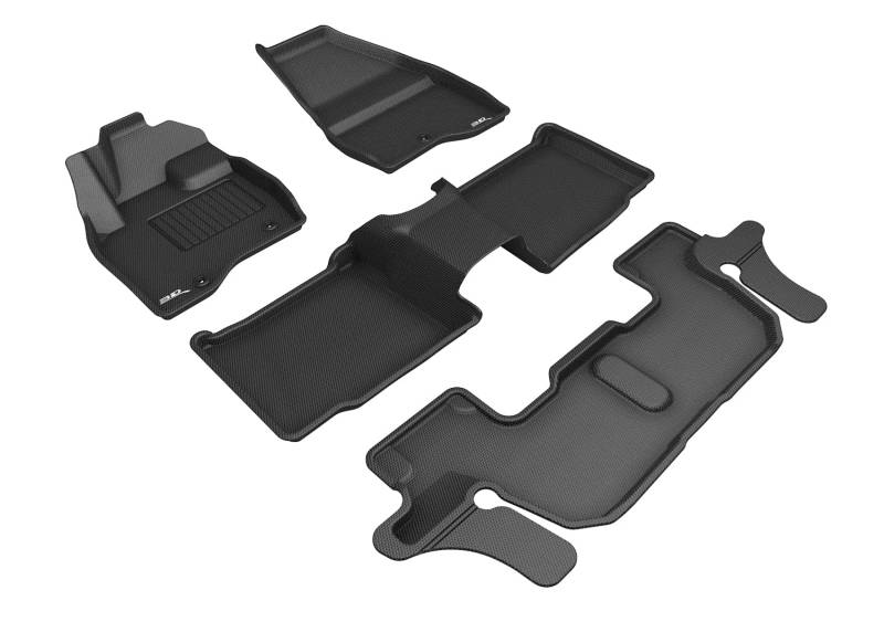 3D MAXpider L1FR11201509 Explorer 2017–2018 Kagu Black R3 (2 Pfosten vorne Beifahrer, Eimer 2. Reihe mit Mittelkonsole) von 3D MAXpider