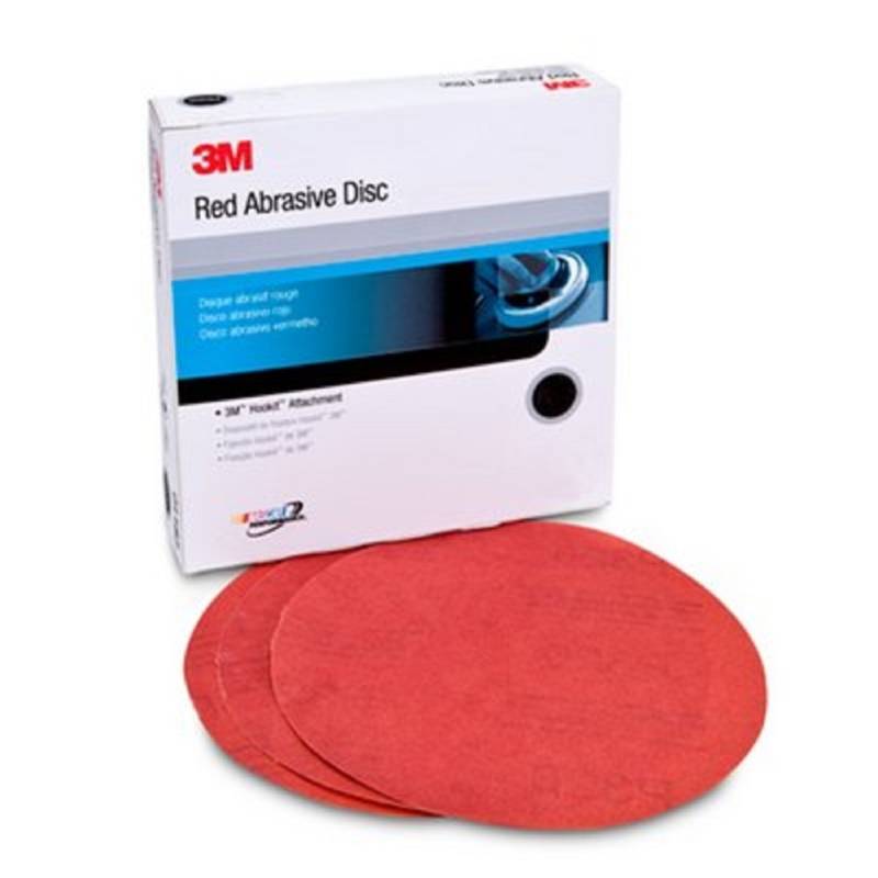 3M 01297 Hookit Red 12,7 cm P220 Schleifscheibe von 3M