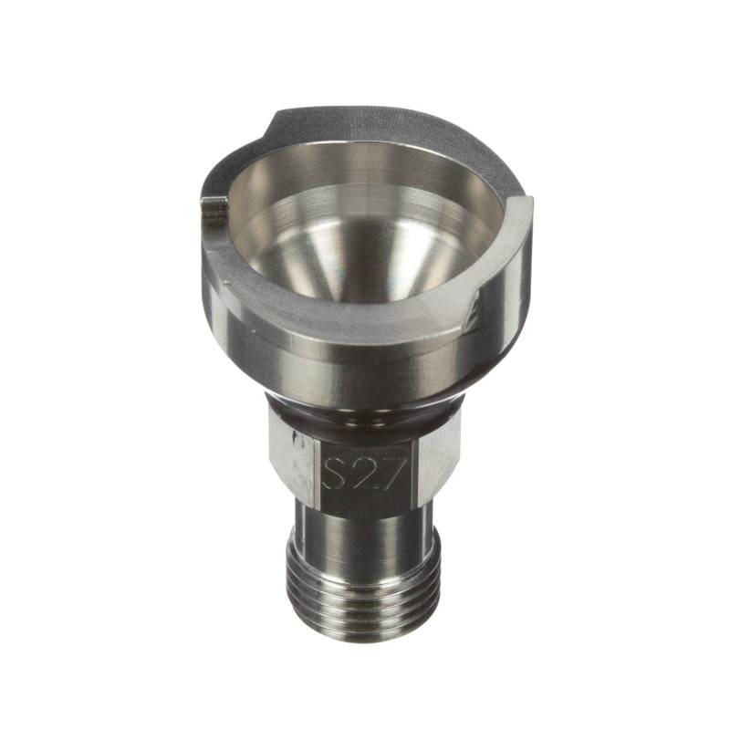 3M PPS 2.0 Spritzpistolenadapter #S27, 26119, 16mm männlich, 1,5mm Gewinde, verbindet mehrere Lackierpistolenmarken mit PPS 2.0 Farbsprühsystem, 1 Packung von 3M