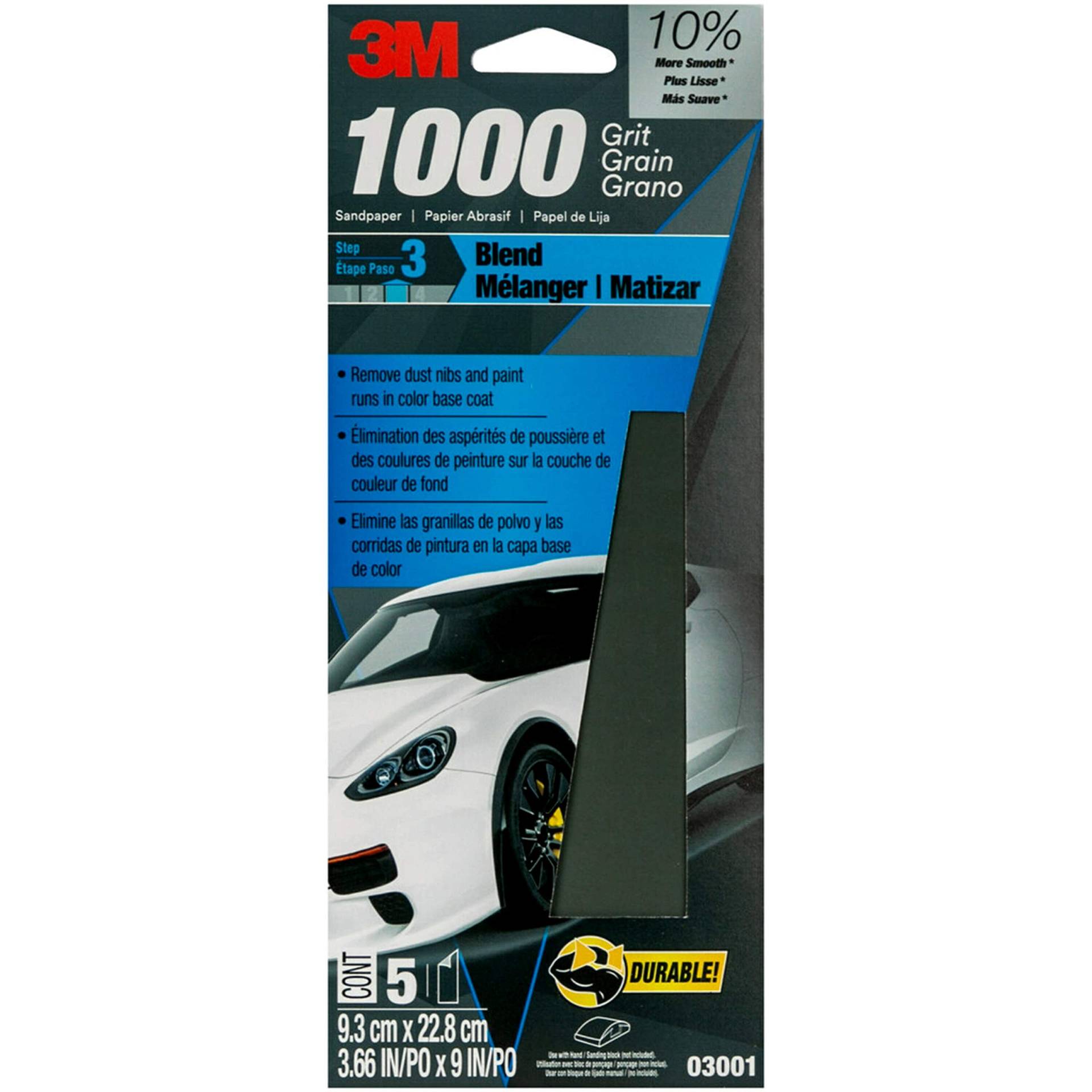 3M 3001 Automotive-Sandpaper von 3M