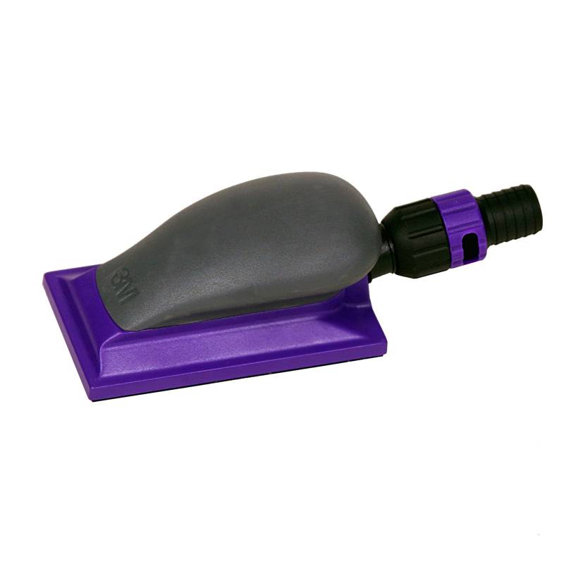 3M Hookit Schleifklotz D/F, 05207, 70 mm x 127 mm, Violett von 3M