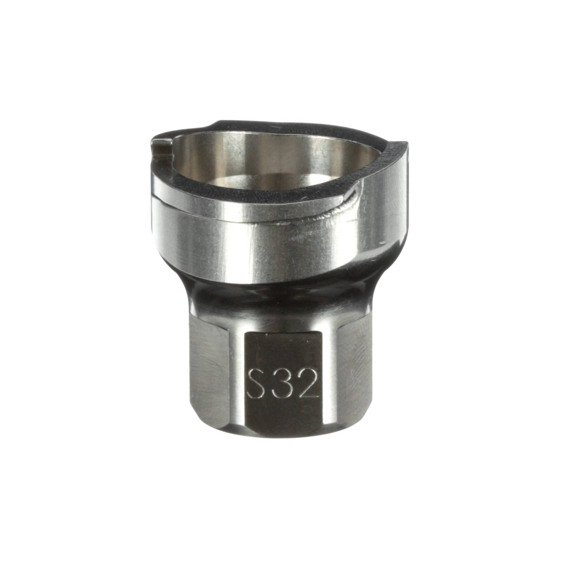3M PPS 2.0 Spritzpistolenadapter #S32, 18 mm Innengewinde, 1,5 mm Gewinde, verbindet ausgewählte Sagola Farbpistolen mit PPS 2.0 Farbsprühsystem, 1 Packung 3M PPS 2.0 Spritzpistolenadapter #S32, 18 mm Innengewinde, 1,5 mm Gewinde, verbindet ausgewählte Sagola Farbpistolen mit PPS 2.0 Farbsprühsystem, 1 Packung von 3M