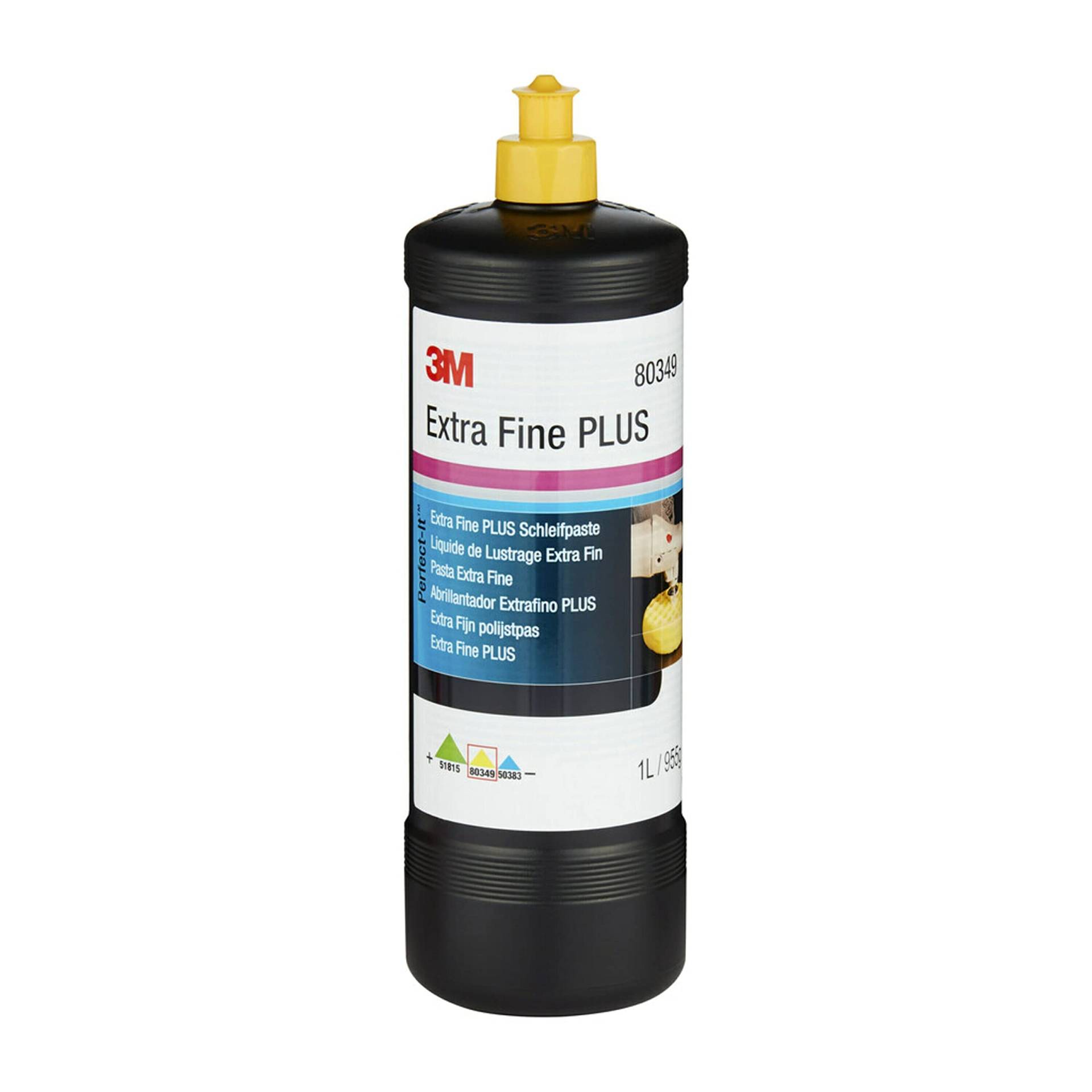 3M Perfect-it Extra Fine Plus Schleifpaste 80349 - zur Autopflege, Autopolitur, und Auto Aufbereitung - 1 Liter Flasche 3M Perfect-it Extra Fine Plus Schleifpaste 80349 - zur Autopflege, Autopolitur, und Auto Aufbereitung - 1 Liter Flasche von Perfect-It