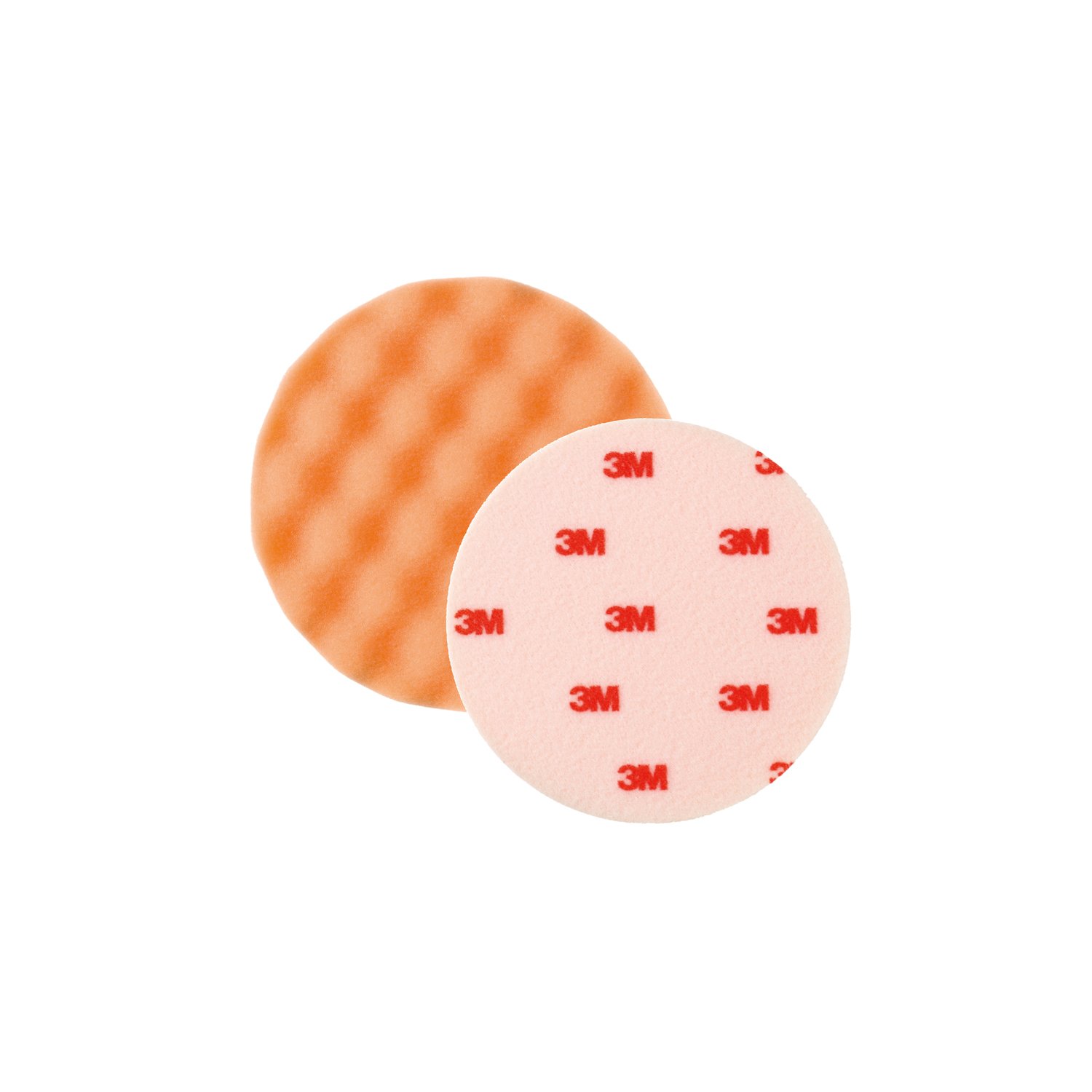 3M Perfect-it III Polierpad orange, Durchmesser 75mm, 4er Set von 3M
