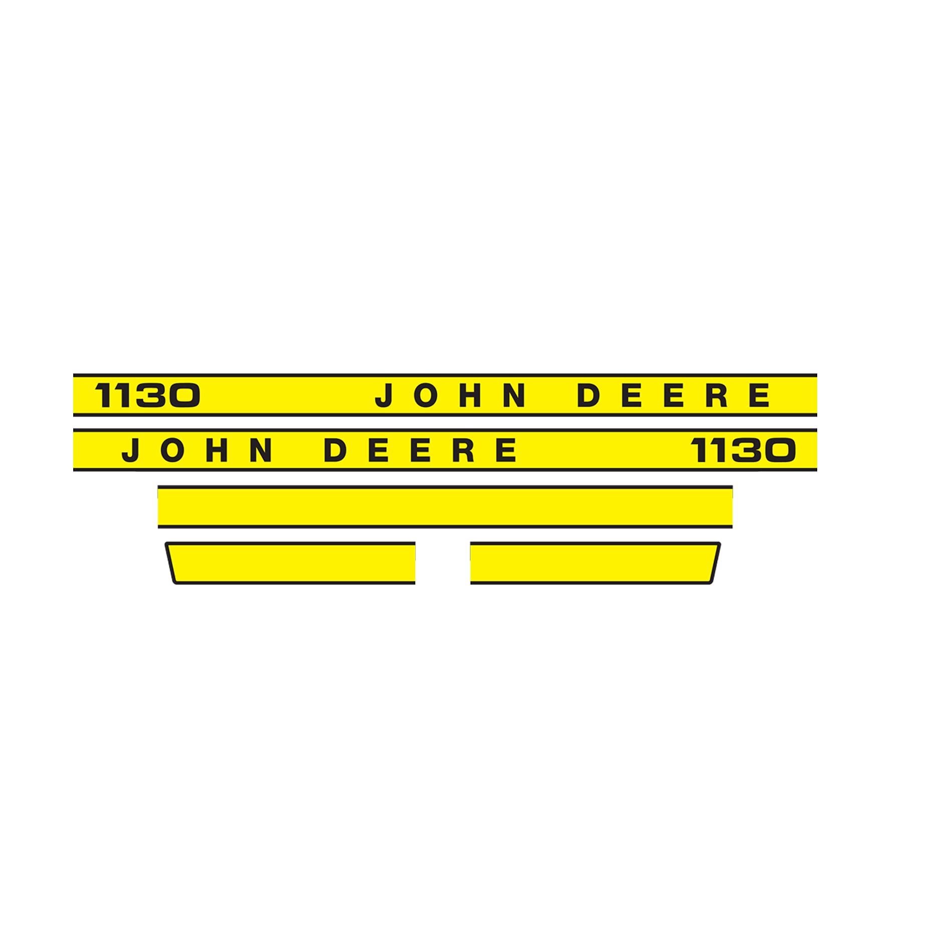 411 DECALS Compatible Replacement for John Deere 1130 Tractor Decal (Sticker/Aufkleber) Set von 411 DECALS