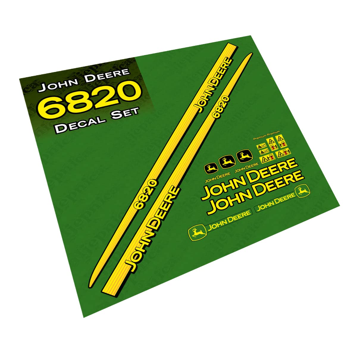 411 DECALS Compatible Replacement for John Deere 6820 Tractor Decal (Sticker/Aufkleber) Set von 411 DECALS