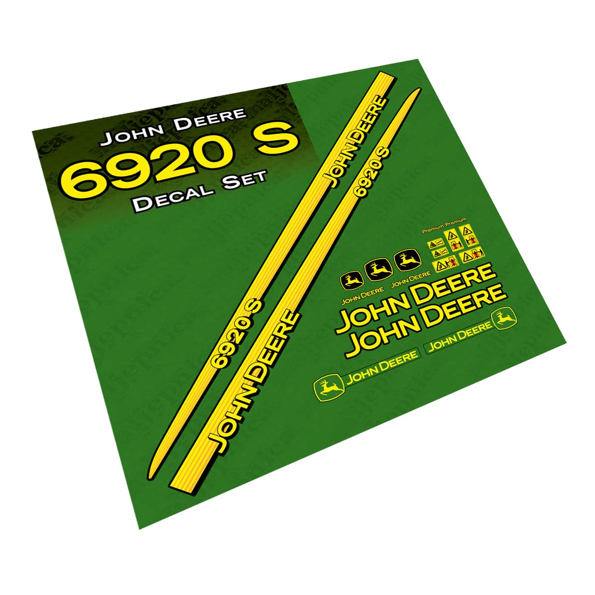 411 DECALS Compatible Replacement for John Deere 6920 S Tractor Decal (Sticker/Aufkleber) Set von 411 DECALS