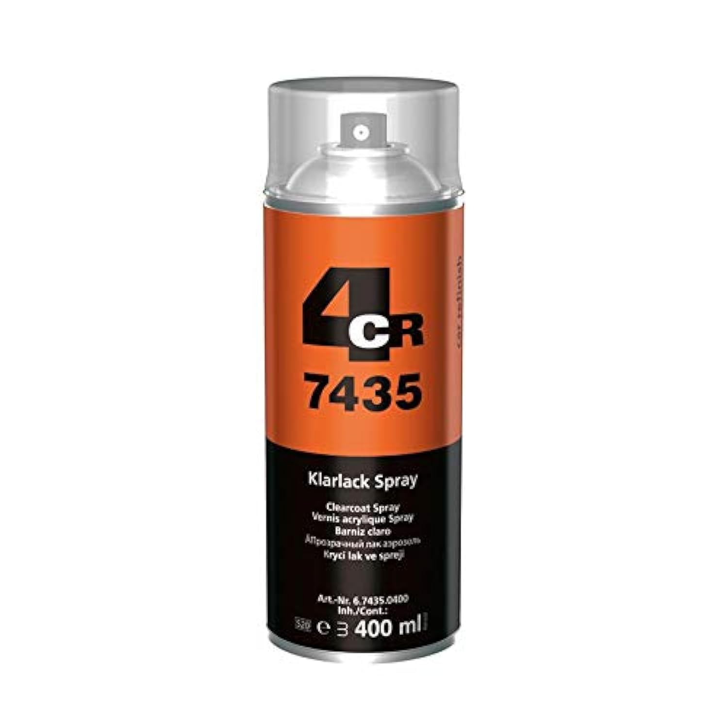 4CR 6.7435.0400 Klarlack Spray 400 ml von 4CR