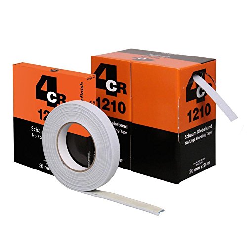 4CR Schaumklebeband I Foam Masking Tape I 10 Stück I 20 mm x 5 m Rolle I Lackierzubehör von 4CR