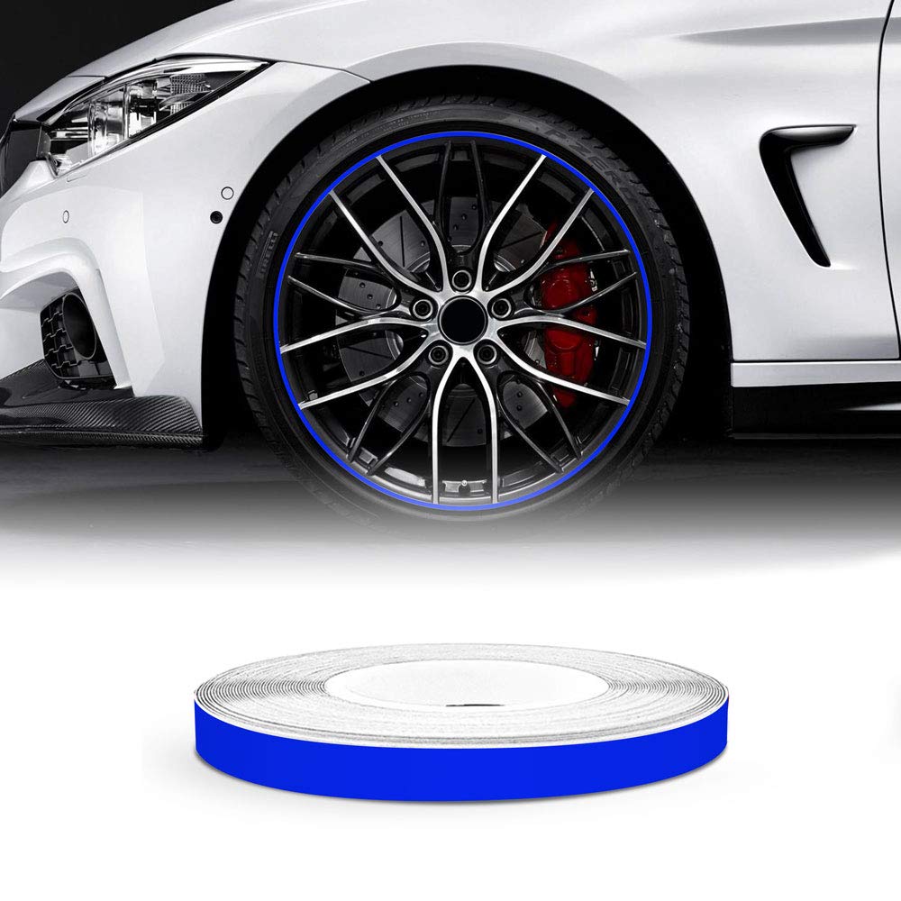 4R Quattroerre.it 10305 Reflektierende Dekorstreifen für Felgen, Wheel Trim Stripes Blau, 5 mm x 6 mt 4R Quattroerre.it 10305 Reflektierende Dekorstreifen für Felgen, Wheel Trim Stripes Blau, 5 mm x 6 mt von 4R Quattroerre.it