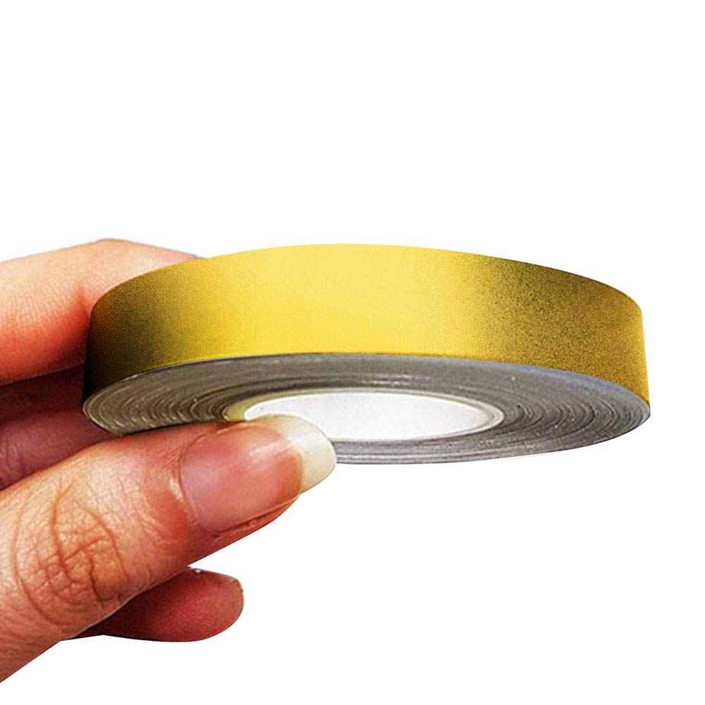 4R Quattroerre.it 10492 Trim Stripes Klebestreifen für Autos, Gold, 10 mm x 10 mt 4R Quattroerre.it 10492 Trim Stripes Klebestreifen für Autos, Gold, 10 mm x 10 mt von 4R Quattroerre.it