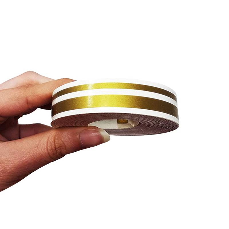 4R Quattroerre.it 10506 Trim Stripes Doppelt Klebestreifen für Autos, Gold, 11 mm x 10 mt von 4R Quattroerre.it