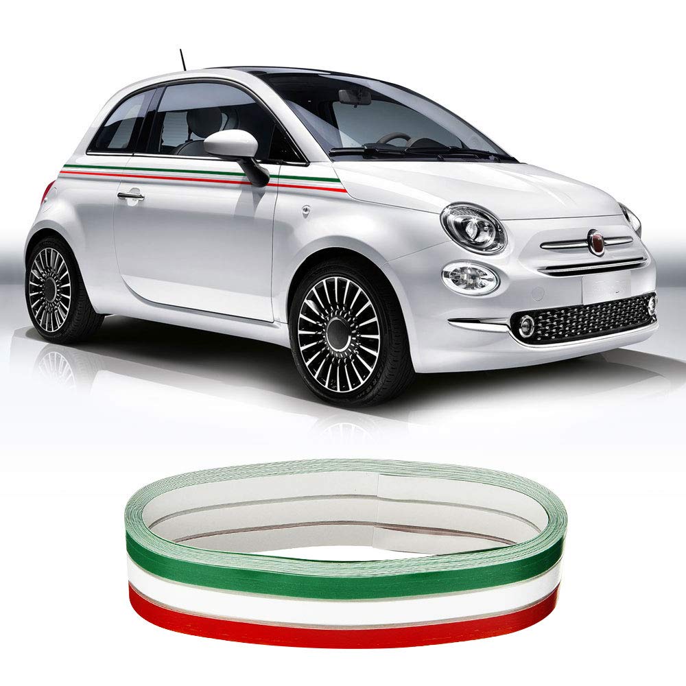 4R Quattroerre.it 10602 Selbstklebende Zierstreifen für Autos, Italien Flagge, 80 mm x 5 mt 4R Quattroerre.it 10602 Selbstklebende Zierstreifen für Autos, Italien Flagge, 80 mm x 5 mt von 4R Quattroerre.it