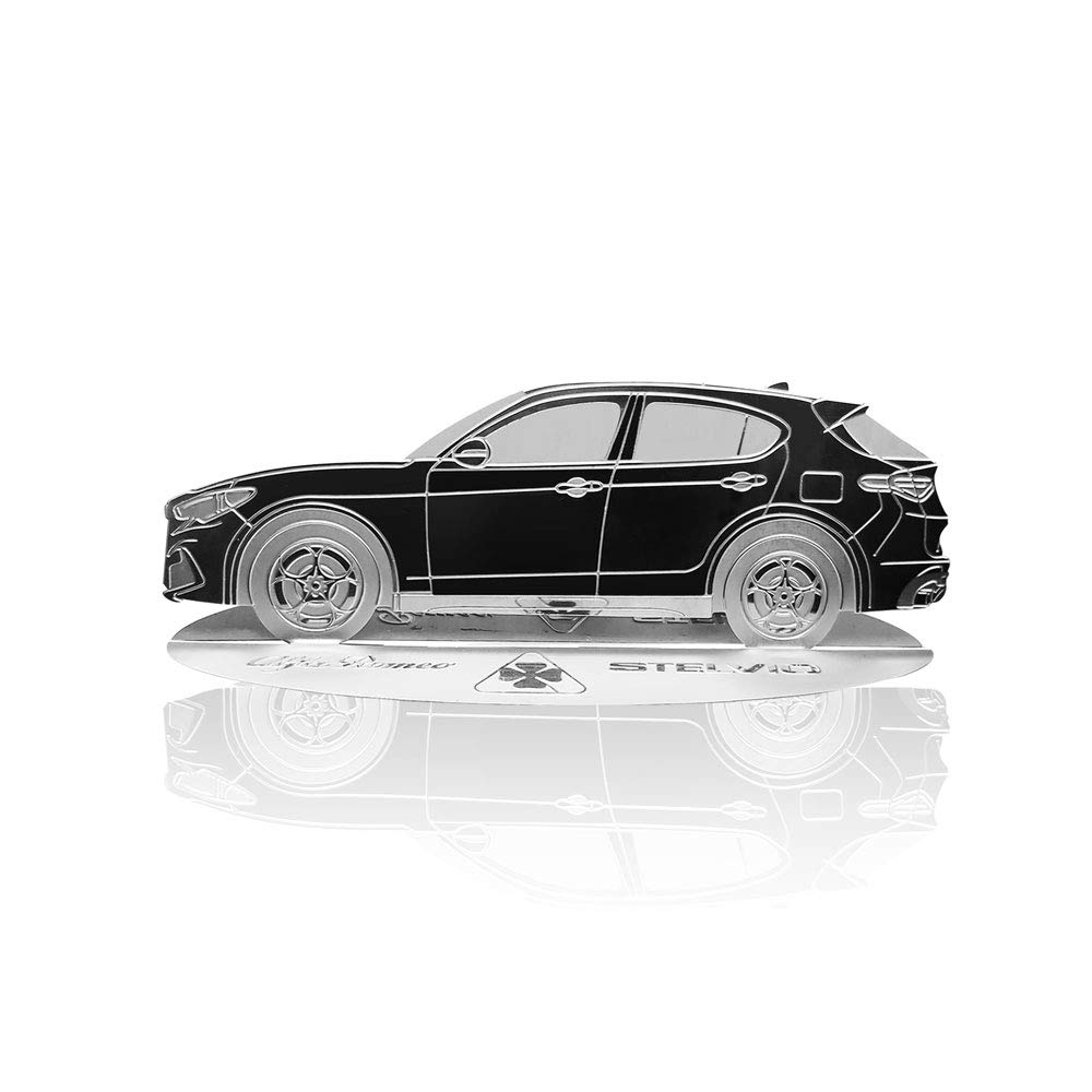 4R Quattroerre.it 11201 graviertes Modell, Auto, Alfa Romeo Stelvio aus Edelstahl 4R Quattroerre.it 11201 graviertes Modell, Auto, Alfa Romeo Stelvio aus Edelstahl von 4R Quattroerre.it