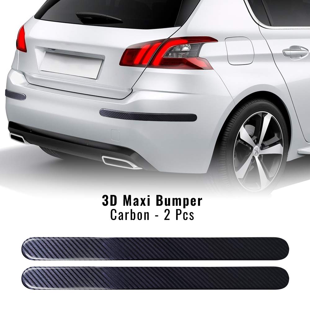 4R Quattroerre.it 12537 Universal Schutzleisten für Autos 3D Maxi Bumper, Carbon, 40 mm x 47 cm, 2 Stück 4R Quattroerre.it 12537 Universal Schutzleisten für Autos 3D Maxi Bumper, Carbon, 40 mm x 47 cm, 2 Stück von 4R Quattroerre.it