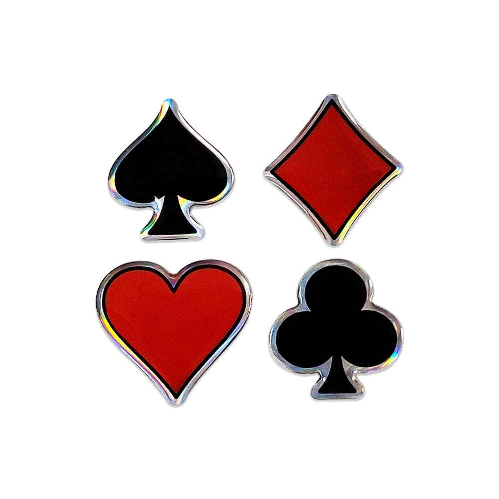 4R Quattroerre.it 14103 3D Aufkleber Spielkarten Symbolen 4R Quattroerre.it 14103 3D Aufkleber Spielkarten Symbolen von 4R Quattroerre.it