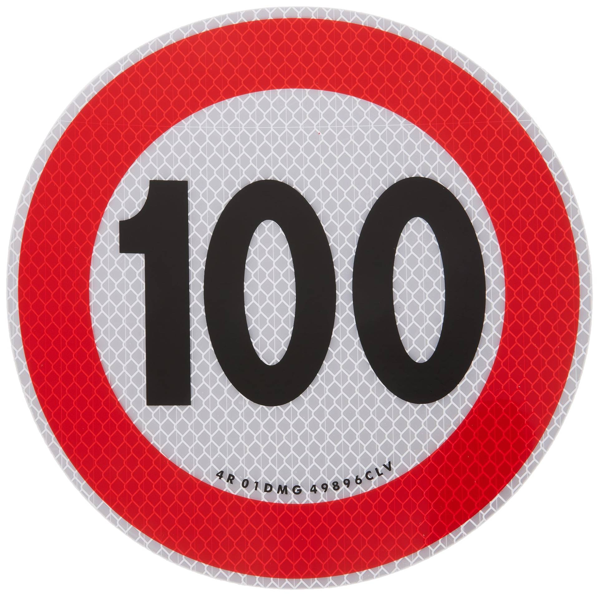 4R Quattroerre.it 1545/100 Selbstklebende Geschwindigkeitsbegrenzung 100 km/h, EU genehmigt 4R Quattroerre.it 1545/100 Selbstklebende Geschwindigkeitsbegrenzung 100 km/h, EU genehmigt von 4R Quattroerre.it