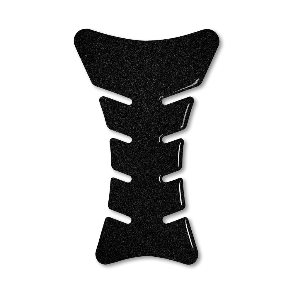 3D Tankschutz für Motorrad Sport Glitzer Schwarz 18 cm 3D Tankschutz für Motorrad Sport Glitzer Schwarz 18 cm von 4R Quattroerre.it