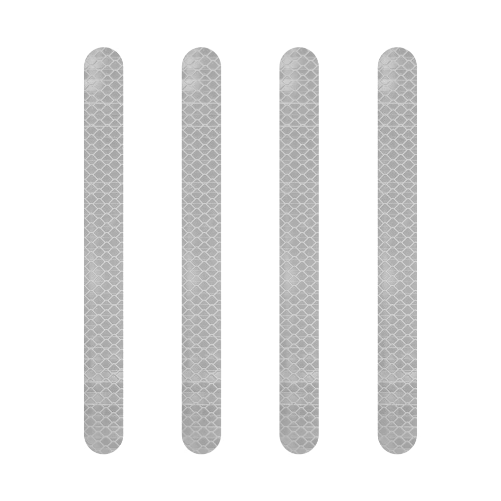 4R Quattroerre.it 5513 Reflektierende Klebestreifen, Weiß, 20 x 240 mm, 4 Stück 4R Quattroerre.it 5513 Reflektierende Klebestreifen, Weiß, 20 x 240 mm, 4 Stück von 4R Quattroerre.it