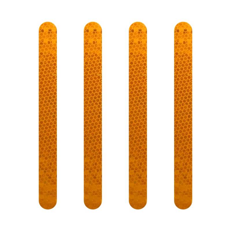 4R Quattroerre.it 5514 Reflektierende Klebestreifen, Orange, 20 x 240 mm, 4 Stück von 4R Quattroerre.it