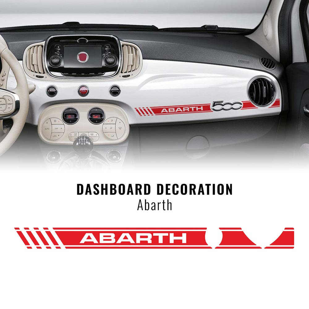 4R Quattroerre.it Stripes Streifen Armaturenbrett Fiat 500 Abarth 4R Quattroerre.it Stripes Streifen Armaturenbrett Fiat 500 Abarth von 4R Quattroerre.it