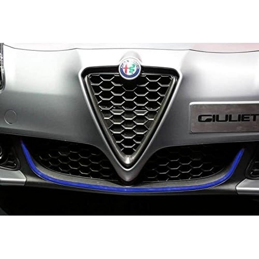 Quattroerre 19967 Profil Blau Aufkleber für Stoßstange vorne Alfa Giulietta 11 mm x 1,10 m Quattroerre 19967 Profil Blau Aufkleber für Stoßstange vorne Alfa Giulietta 11 mm x 1,10 m von 4R Quattroerre.it