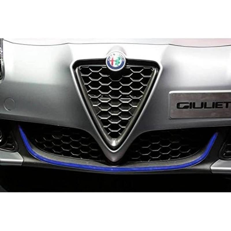 Quattroerre 19967 Profil Blau Aufkleber für Stoßstange vorne Alfa Giulietta 11 mm x 1,10 m von 4R Quattroerre.it
