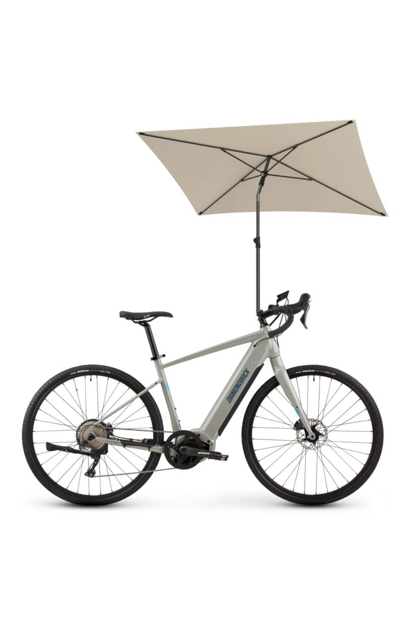 4smile Fahrrad Flaschenhalter Lenker mit Netztaschen – Universeller Getränkehalter für MTB, Rennrad, E-Bike, Klapprad – Robust, Flexibel & Einfache Montage, Beige von 4smile