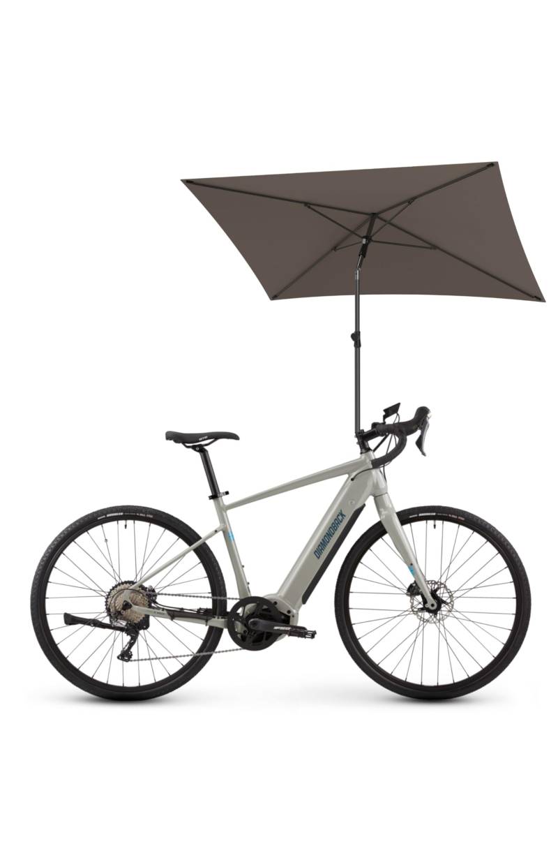 4smile Fahrrad Flaschenhalter Lenker mit Netztaschen – Universeller Getränkehalter für MTB, Rennrad, E-Bike, Klapprad – Robust, Flexibel & Einfache Montage, Taupe von 4smile