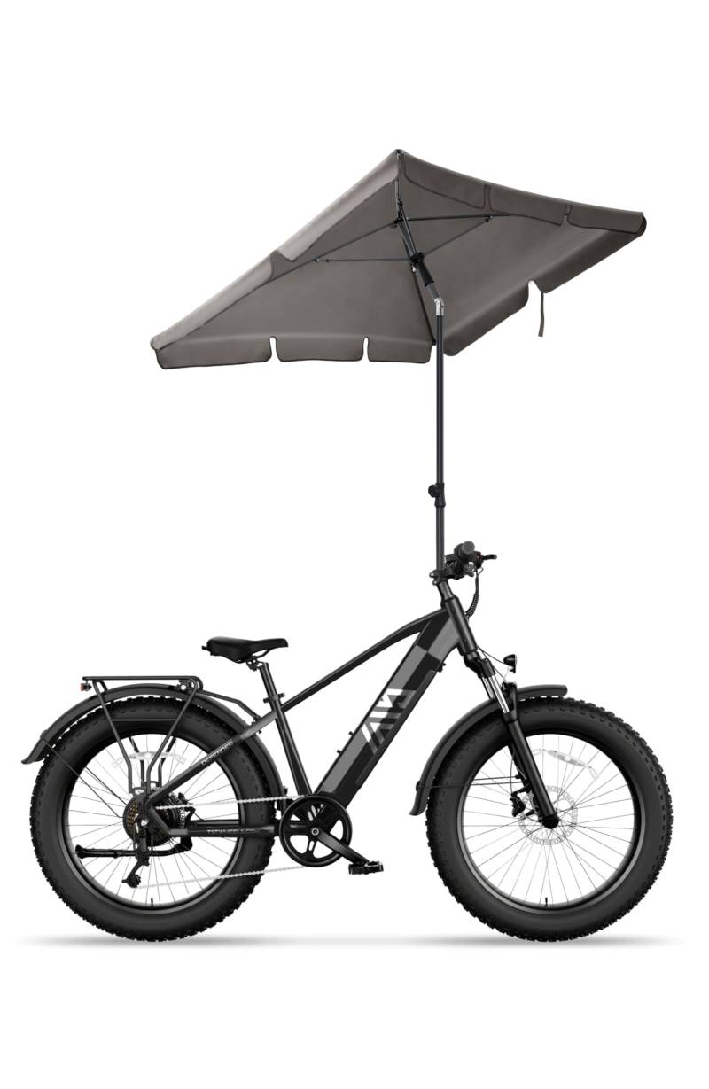 4smile Fahrrad Flaschenhalter Lenker mit Taschen, Taupe – Universeller Getränkehalter Fahrrad für MTB, Rennrad, E-Bike, Klapprad, robuste Qualität, Netzfächer für Zubehör von 4smile