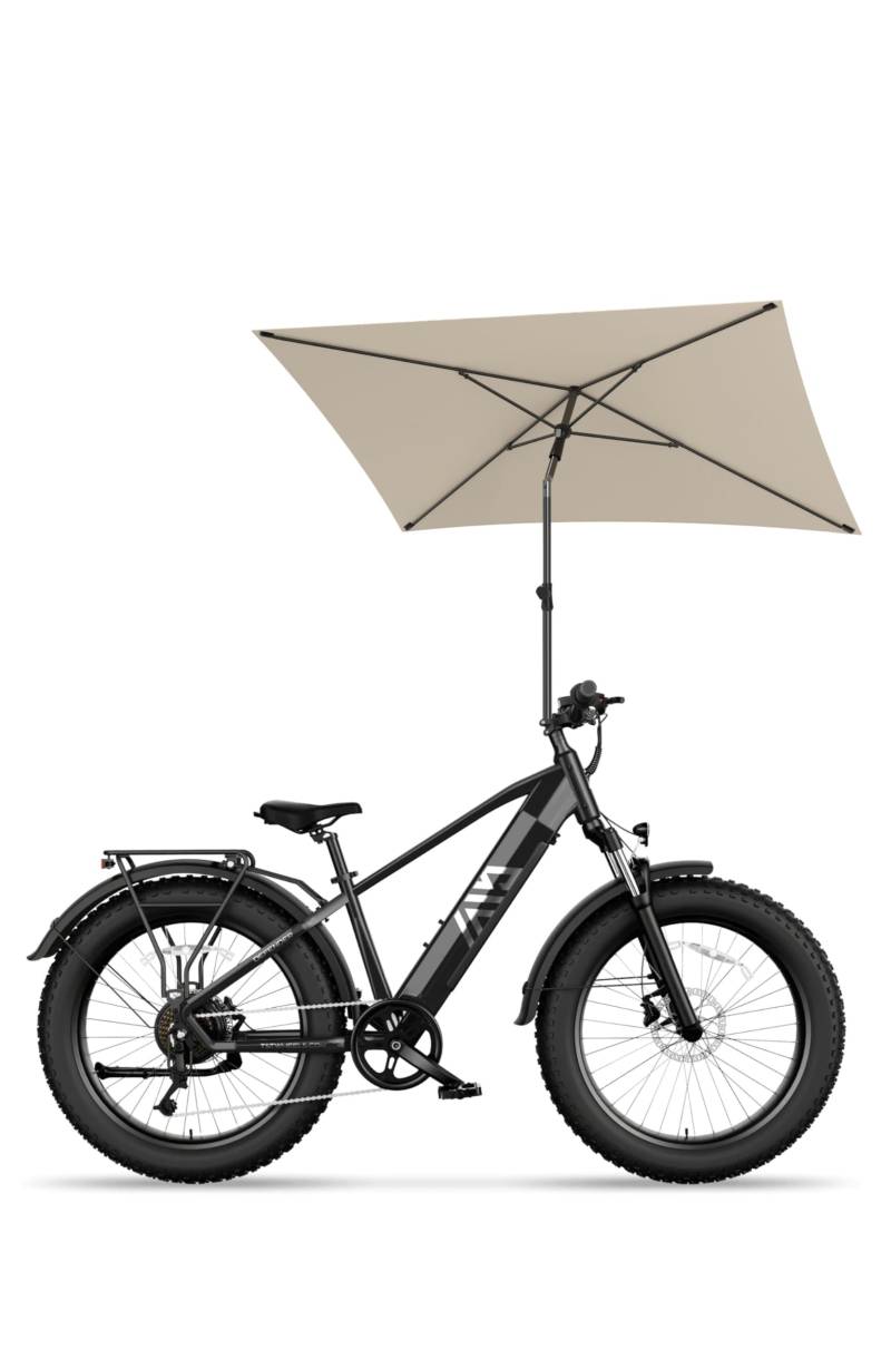 4smile Fahrrad Flaschenhalter mit Netztaschen, Beige – Universeller Getränkehalter für Mountainbike, Rennrad, E-Bike, Trinkflaschenhalter Fahrrad robust und flexibel von 4smile