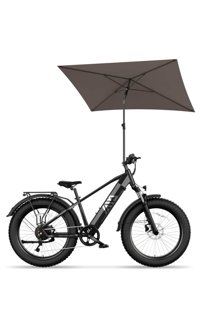 4smile Fahrrad Flaschenhalter mit Netztaschen, Taupe – Universeller Getränkehalter für Mountainbike, Rennrad, E-Bike, Trinkflaschenhalter Fahrrad robust und flexibel von 4smile