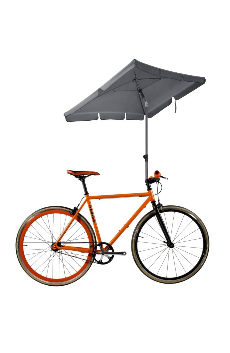4smile Trinkflaschenhalter Fahrrad Lenker mit Netztaschen – Anthrazit Universeller Fahrrad Flaschenhalter für E-Bike, MTB, Rennräder, Klappräder, Stabiler Oxford Stoff, einfache Klett-Montage von 4smile