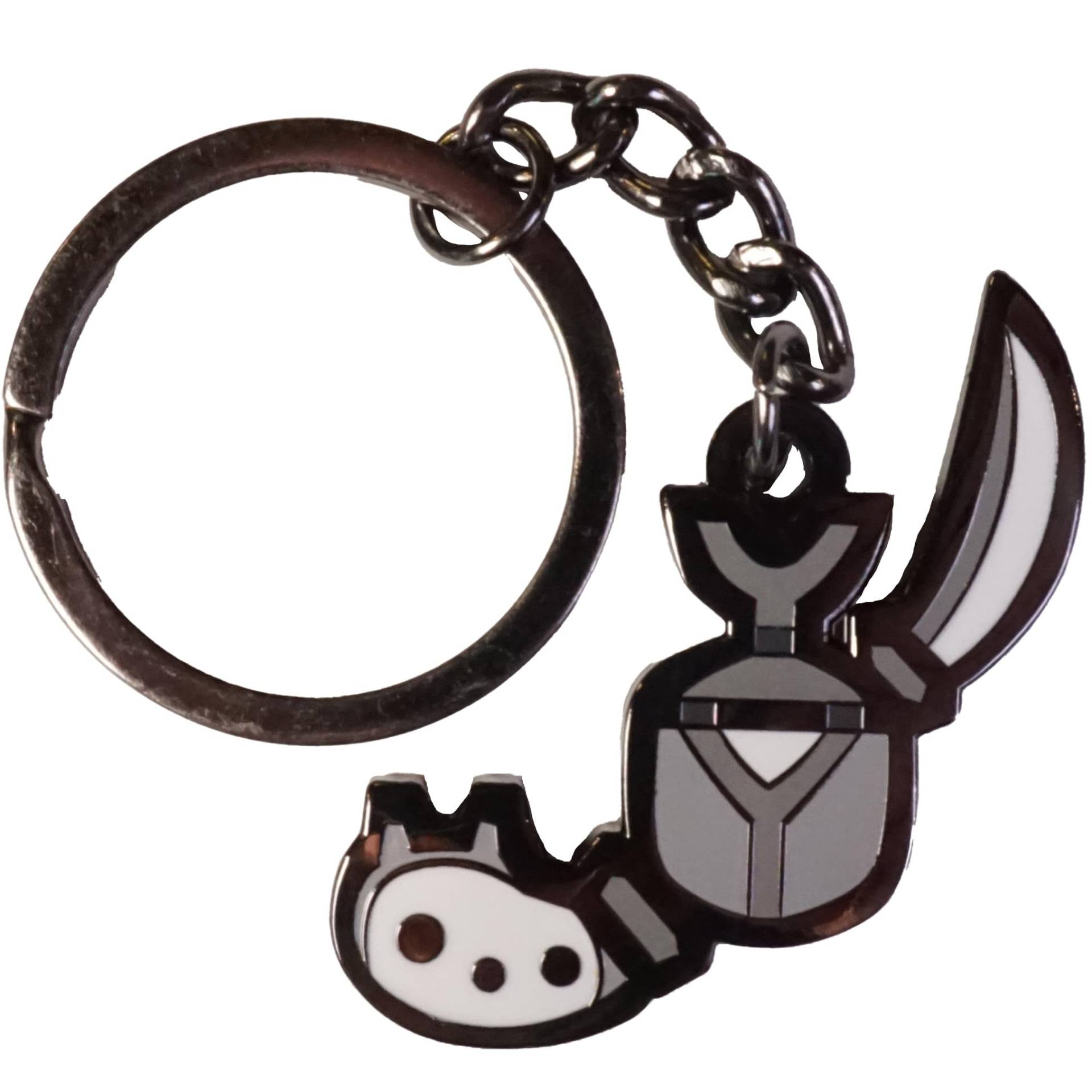 4th Wall Design GuildMark Schlüsselanhänger – Monster Hunter (inkl. 3,8 cm Waffen-Icon-Schlüsselanhänger), Ladeklinge (Metall), 4 cm von 4th Wall Design