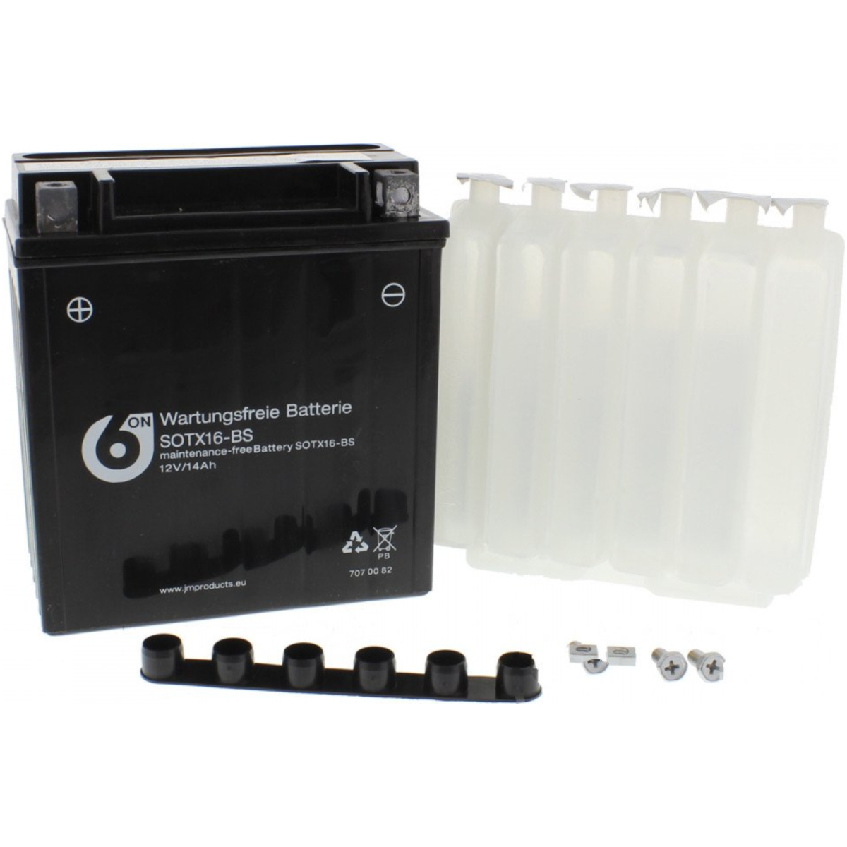 Motorradbatterie ytx16-bs 6on Motorradbatterie ytx16-bs 6on von 6-ON