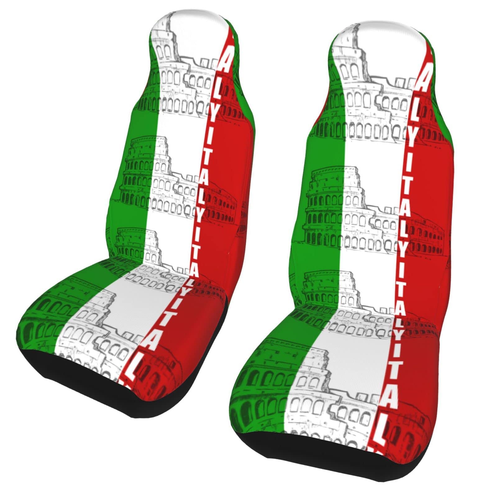 Bezug des Vordersitzes Italienische Römische Flagge 2 Stück Autositzüberzug Wasserdicht Autositzschoner Rutschfestem Schonbezug Für Vordersitze Autositze Autos Bezug des Vordersitzes Italienische Römische Flagge 2 Stück Autositzüberzug Wasserdicht Autositzschoner Rutschfestem Schonbezug Für Vordersitze Autositze Autos von 600