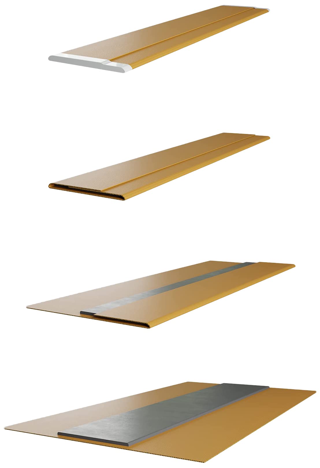 A+H Rammschutz Kantenschutz Wandschutz Schutzleiste (2000x192x20mm, Schwarz) von A+H Kunststoffe