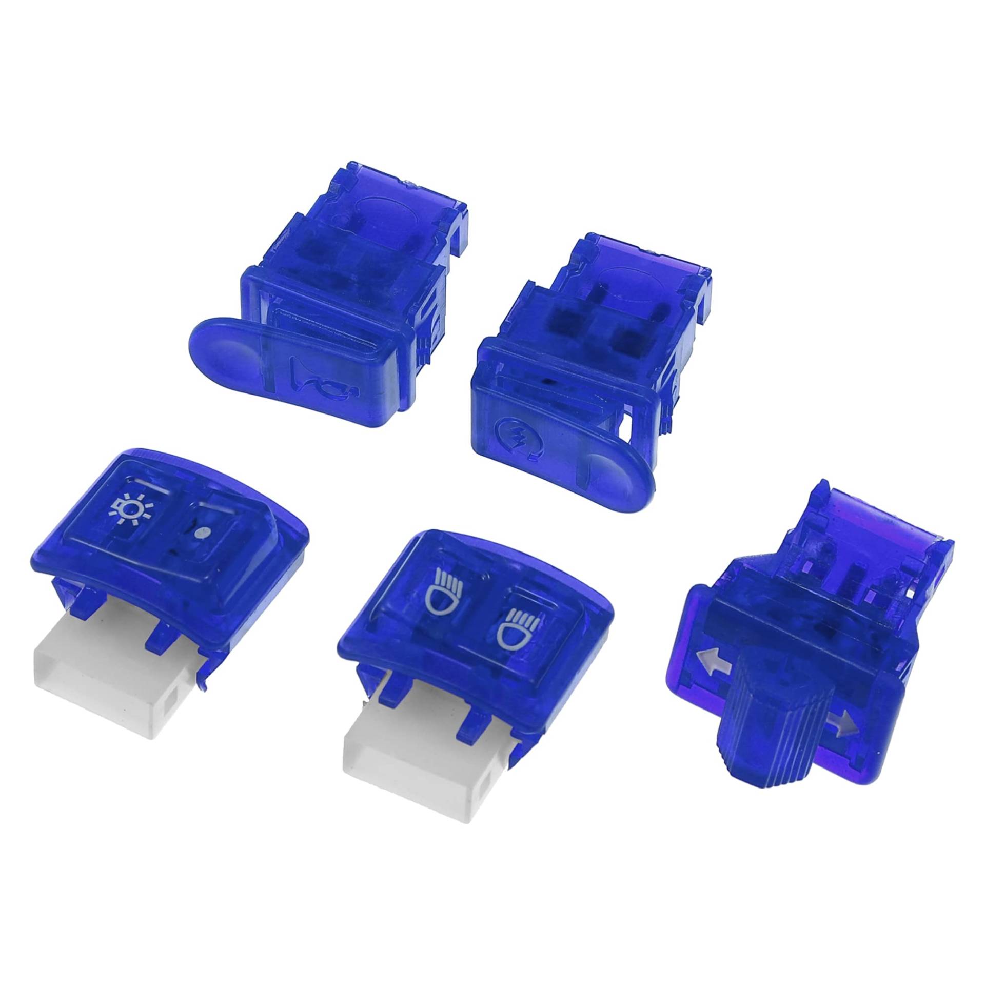 A ABSOPRO 1 Satz Motorrad Lenker Schalter Satz für Honda DIO 50 Blau A ABSOPRO 1 Satz Motorrad Lenker Schalter Satz für Honda DIO 50 Blau von A ABSOPRO