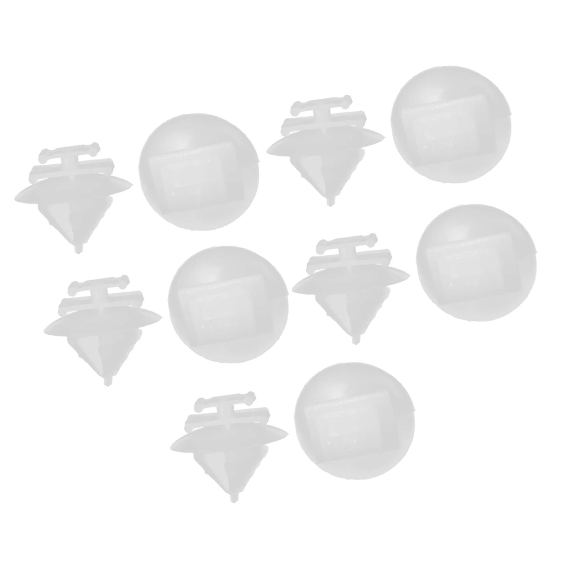 A ABSOPRO 10 Stück Türverkleidung Stoßleisten Scheuerleisten Clips 12.5mm Kunststoff Weiß A ABSOPRO 10 Stück Türverkleidung Stoßleisten Scheuerleisten Clips 12.5mm Kunststoff Weiß von A ABSOPRO