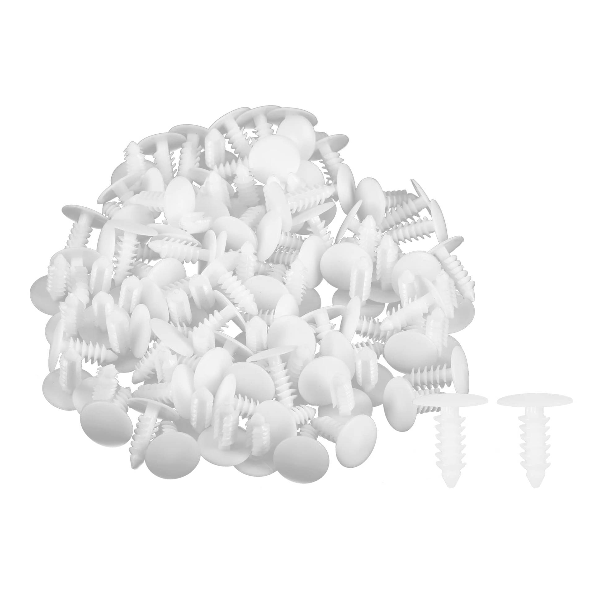 A ABSOPRO 100 Stück Universal 5mm Stoßstange Schieben Verschluss Niet Clips Weiß A ABSOPRO 100 Stück Universal 5mm Stoßstange Schieben Verschluss Niet Clips Weiß von A ABSOPRO