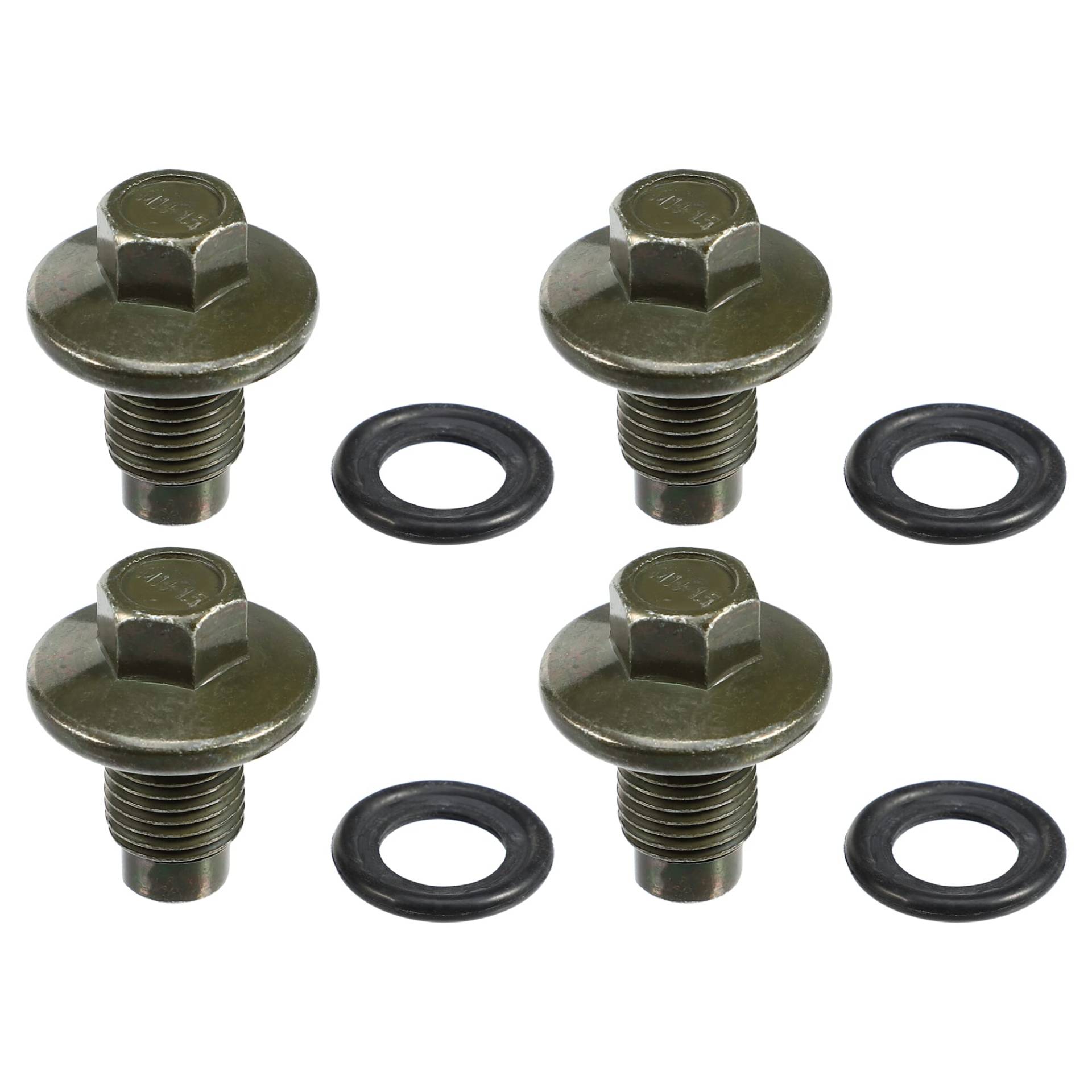 A ABSOPRO 1013938 4 Stück Ölablassschraube mit Dichtring M14x1,5 Ölwannenschraube Motoröl Ablassschraube für Ford A ABSOPRO 1013938 4 Stück Ölablassschraube mit Dichtring M14x1,5 Ölwannenschraube Motoröl Ablassschraube für Ford von A ABSOPRO