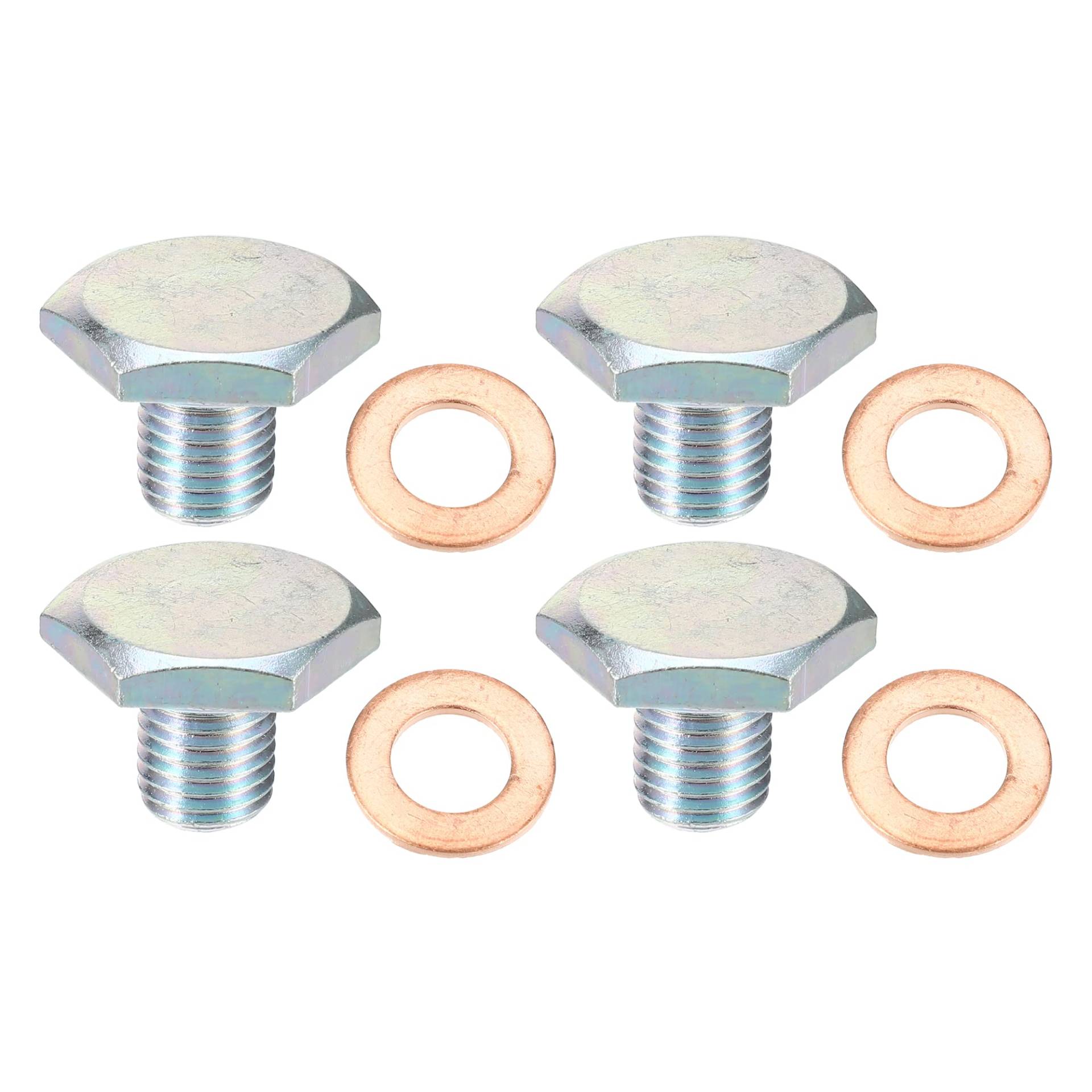 A ABSOPRO 1146063 Ölablassschraube mit Dichtring M10x1,25 Edelstahl Ölwannenschraube Motorölwanne Ablassschraube für Ford,4 Stück A ABSOPRO 1146063 Ölablassschraube mit Dichtring M10x1,25 Edelstahl Ölwannenschraube Motorölwanne Ablassschraube für Ford,4 Stück von A ABSOPRO