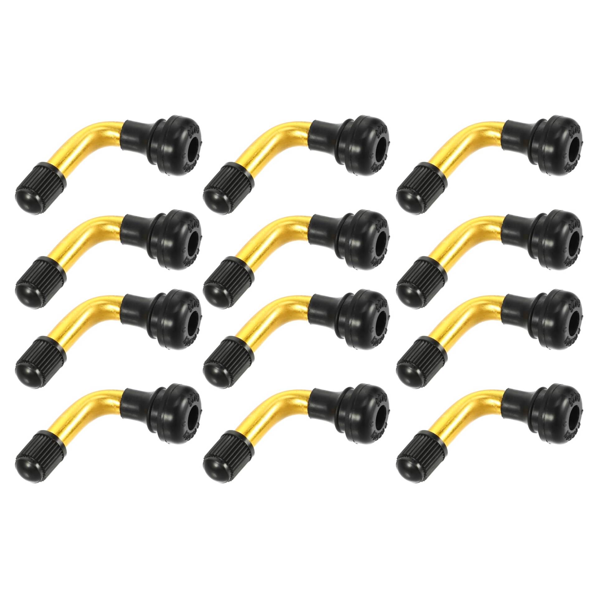 A ABSOPRO 12 Stück Universal PVR50 Tubeless Reifenventil - Goldfarben A ABSOPRO 12 Stück Universal PVR50 Tubeless Reifenventil - Goldfarben von A ABSOPRO