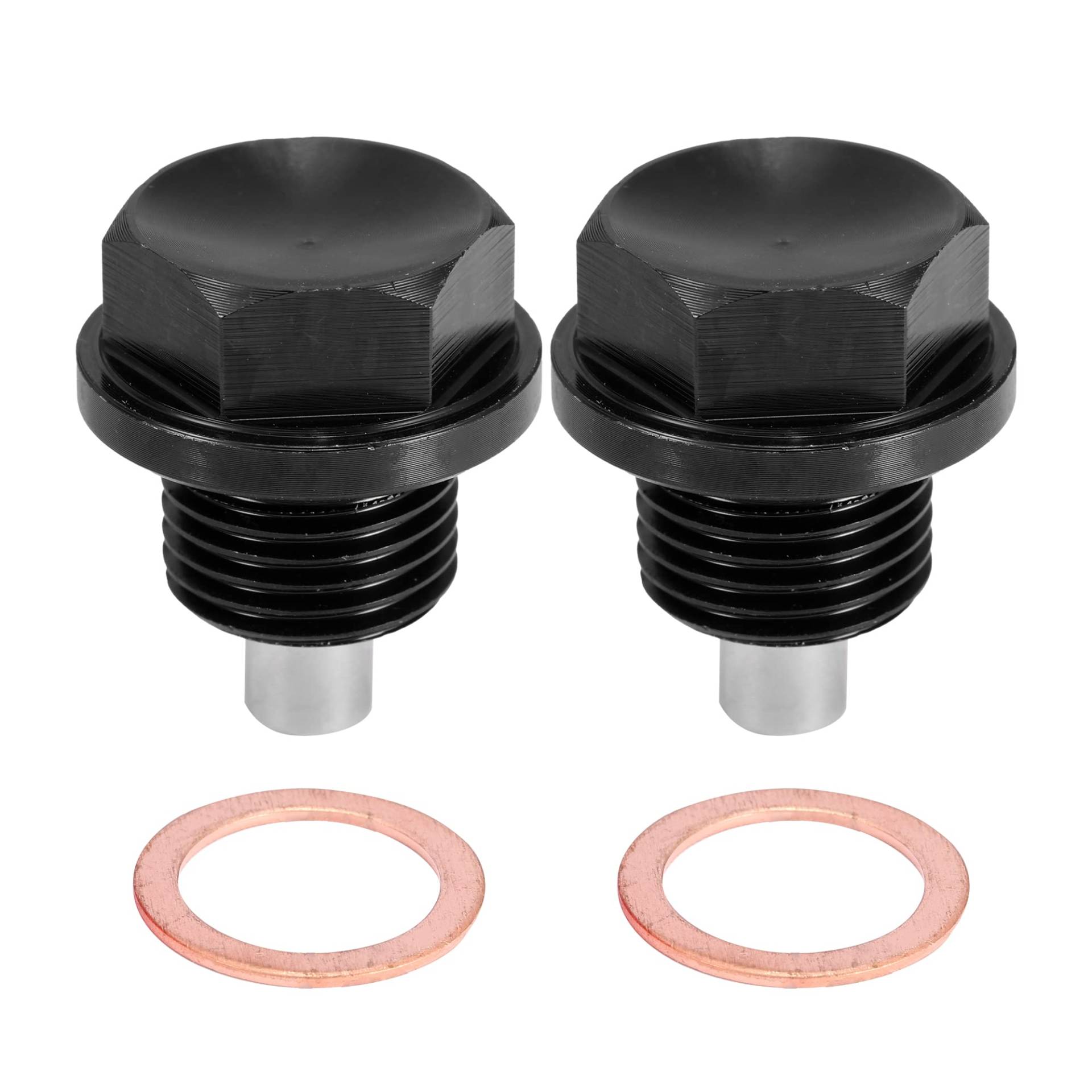 A ABSOPRO 2 Sätze Ölablassschraube mit Dichtring Magnetische Ölablassschraube M16x1,5 Motorölwannen Ölwanne Schwarz A ABSOPRO 2 Sätze Ölablassschraube mit Dichtring Magnetische Ölablassschraube M16x1,5 Motorölwannen Ölwanne Schwarz von A ABSOPRO