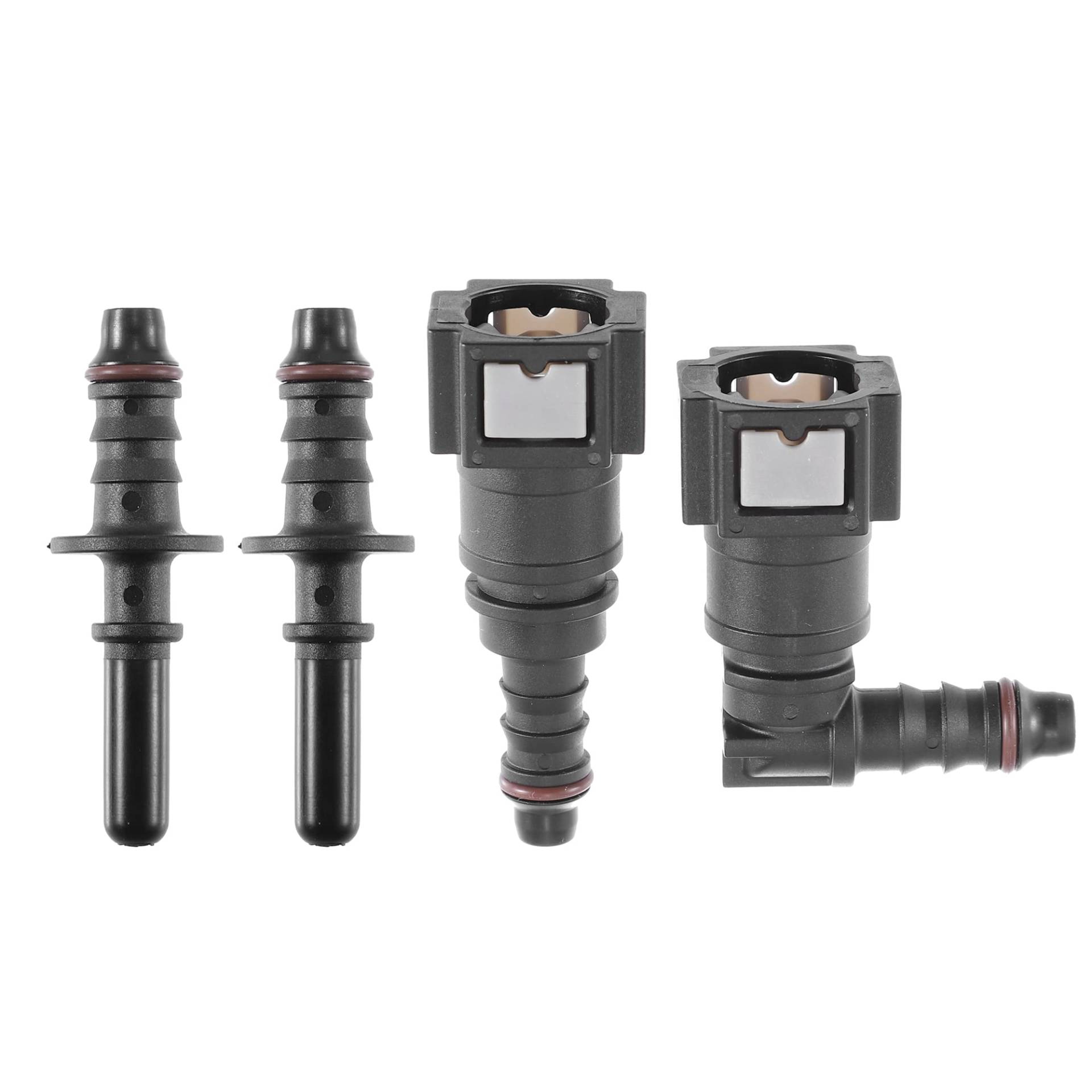 A ABSOPRO 2 Satz 5/16 Zoll 7,89 mm SAE auf 5/16 Zoll 8 mm Nylon-Kraftstoffleitungsschlauch Schnellverschluss-Anschluss Trennschlauch gerade 90 Grad A ABSOPRO 2 Satz 5/16 Zoll 7,89 mm SAE auf 5/16 Zoll 8 mm Nylon-Kraftstoffleitungsschlauch Schnellverschluss-Anschluss Trennschlauch gerade 90 Grad von A ABSOPRO