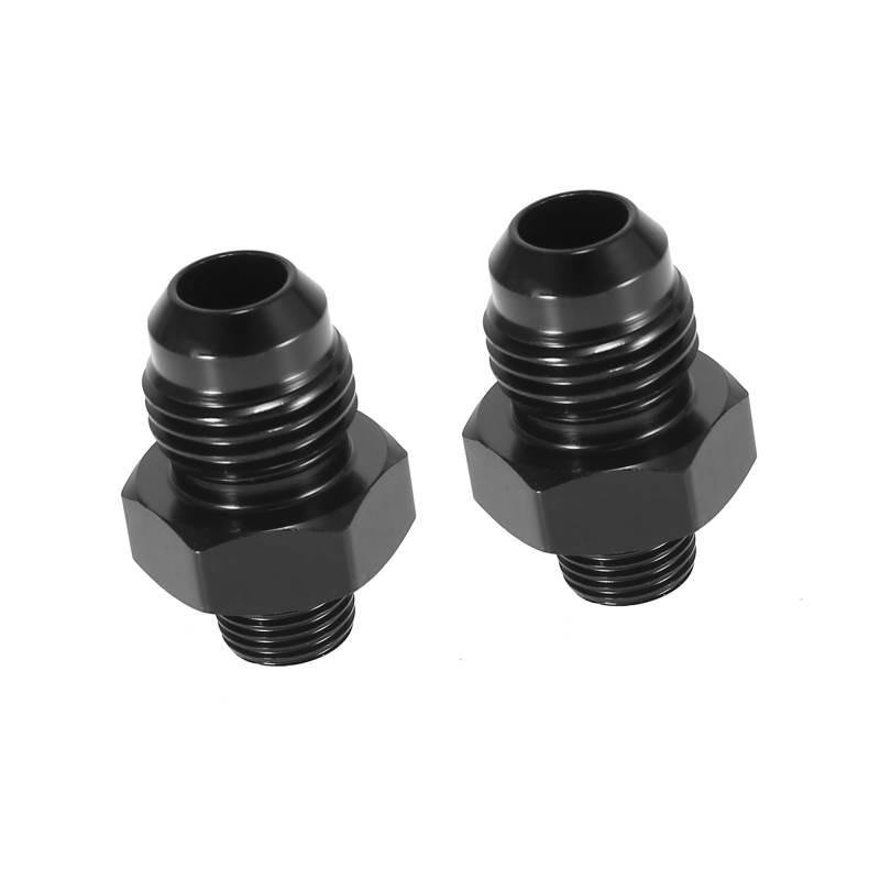 A ABSOPRO 2 Stück Auto Flare Reduzierstück Adapter AN6 Stecker auf 1/8" NPT Stecker Artikelaustausch von A ABSOPRO