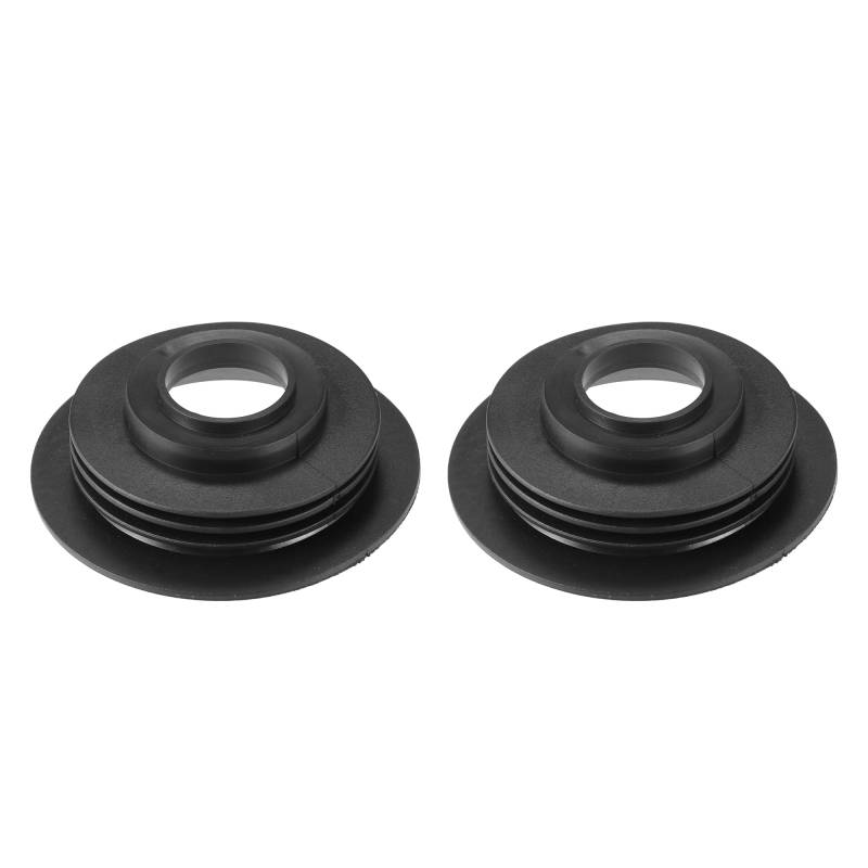 A ABSOPRO 2 Stück Auto Scheinwerfer Staubschutz Abdeckung 1.06''x3.94'' Gummi Schwarz von A ABSOPRO