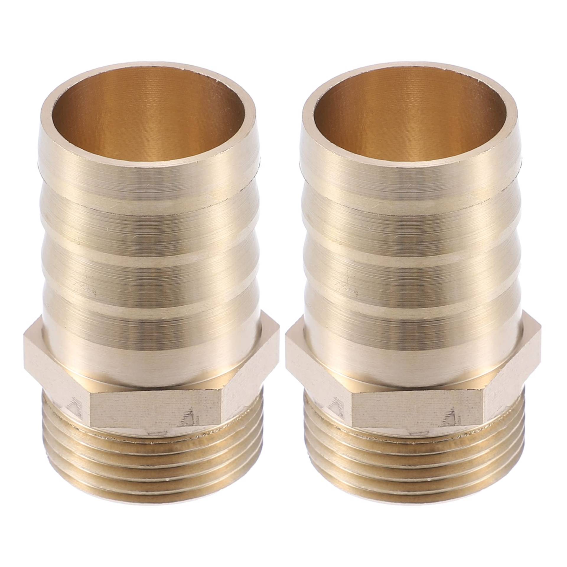 A ABSOPRO 2 Stück Schlauchanschluss 3/4 Zoll Schlauchtülle Messing Widerhaken Rohr Stecker Adapter 25mm A ABSOPRO 2 Stück Schlauchanschluss 3/4 Zoll Schlauchtülle Messing Widerhaken Rohr Stecker Adapter 25mm von A ABSOPRO