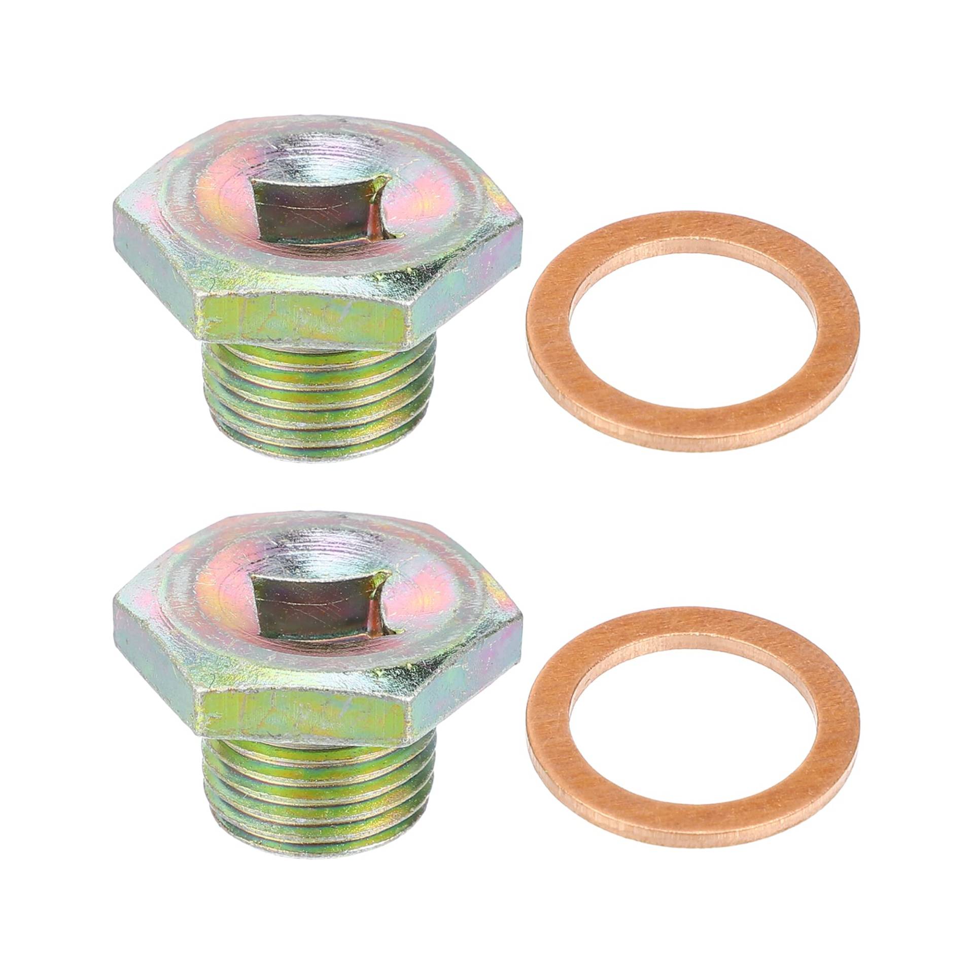 A ABSOPRO 2 Stücke Ölablassschraube M16x1,5 Dichtring Ölablaßschraube Stahl Ölwannenwanne für Peugenot A ABSOPRO 2 Stücke Ölablassschraube M16x1,5 Dichtring Ölablaßschraube Stahl Ölwannenwanne für Peugenot von A ABSOPRO