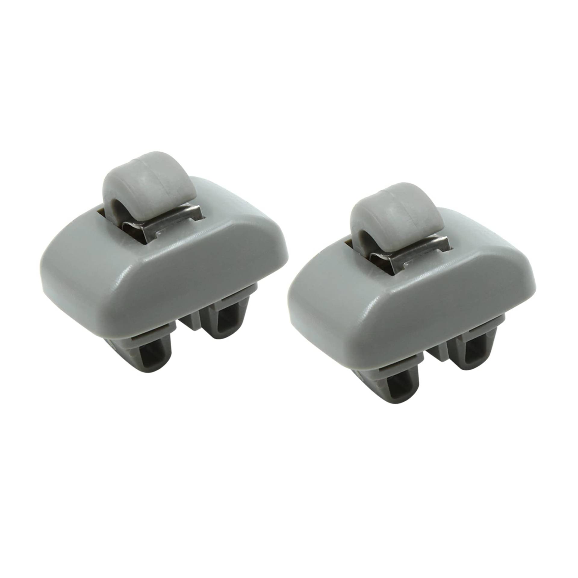 A ABSOPRO 2 Stücl Sonnenblende Hakenclips für Audi A6 C5 1999-2005 Grau A ABSOPRO 2 Stücl Sonnenblende Hakenclips für Audi A6 C5 1999-2005 Grau von A ABSOPRO